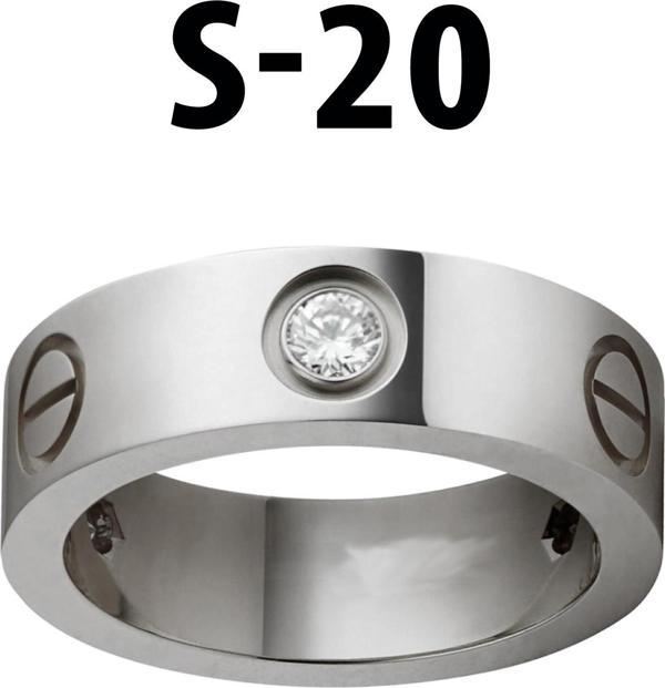 Kartier Taşlı Yüzük Silver Renk 20 Numara - 553 - Image 1