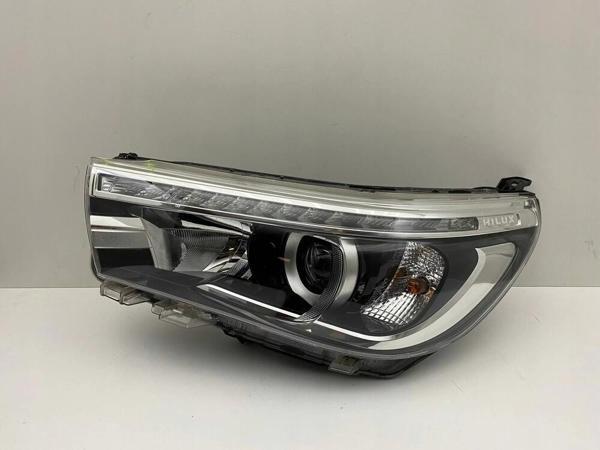 Far Hilux 2020 Sonrası Ledli Siyah Sol (Oem No:81150Yp080) - Image 1