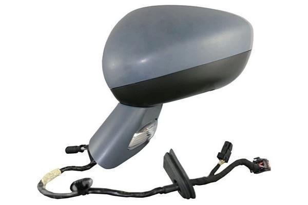 Citroen C3 Ds3 Elektrikli Katlanır Ayna 2009-2012 Astarlı Kör Noktalı Krom Ayaklı Sol (Oem No:8154Av - Image 1