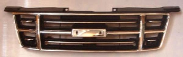 2007-2012 İsuzu D Max Pıck Up- Ön Panjur Siyah (Nikelaj Kaplamalı) (4X2-4X4) (My) (Adet) (Oem No:898 - Image 1