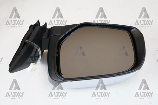Ayna Dış Dikiz L200 2015-2019 Elektrikli Isıtmalı Krom Sol (Oem No:7632B679) - Image 1