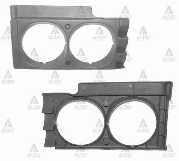 1990-1997 Mitsubishi Canter Fe449 Far Çerçevesi Sol Siyah (Tyg) (Adet) (Oem No:Mb392825) - Image 1