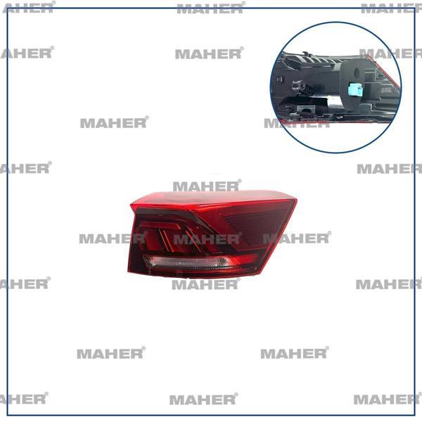 Stop Lambası T-Roc 2018 Sonrası Led Dış Sağ (Oem No:2Ga945096D) - Image 1