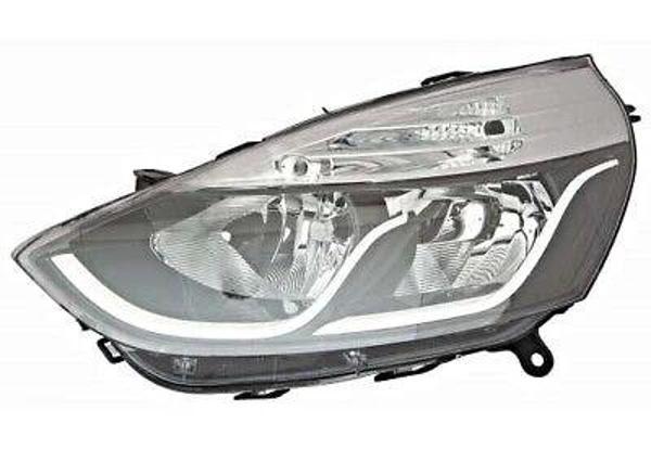 Renault Clio Iv  Hatcback/Grandtour 2016- Far Sağ Beyaz Çıtalı / Motorlu (Oem No:260100652R) - Image 1
