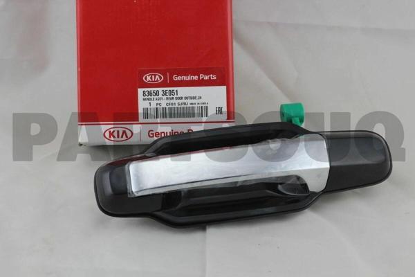 Kapı Kolu Sorento 03-09 Arka Dış Krom Sol (Oem No: 83650-3E051) - Image 1