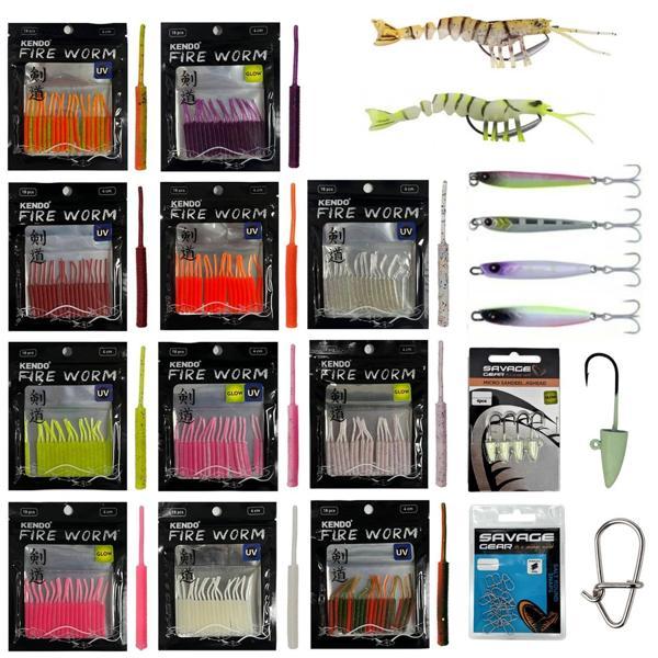 Yek Outdoor FireWorm LRF Silikon & Jig Yem Seti - Image 1