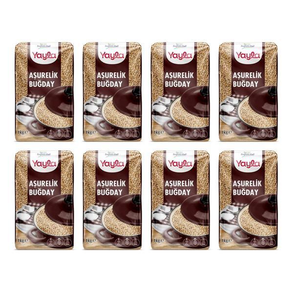 Yayla Bakliyat Aşurelik Buğday 1 kg x 8 Adet - Image 1