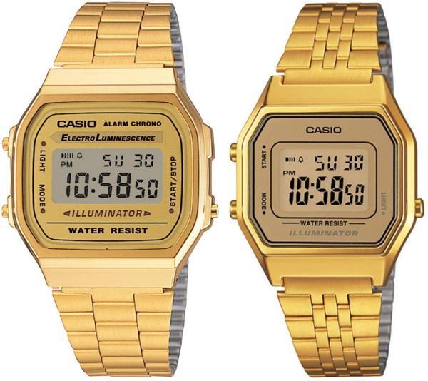 Casio A168WG-9WDF-LA680WGA-9DF Retro Çift Kol Saati (Kadın-Erkek) - Image 1
