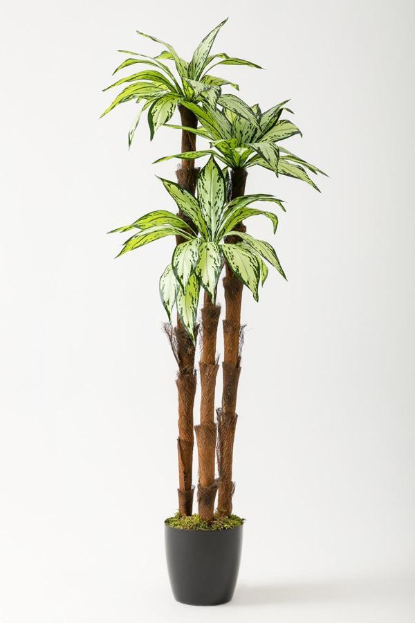 Yapay Kılıç Ağacı 150 Cm 54 Dal Yeşil Beyaz - Image 1