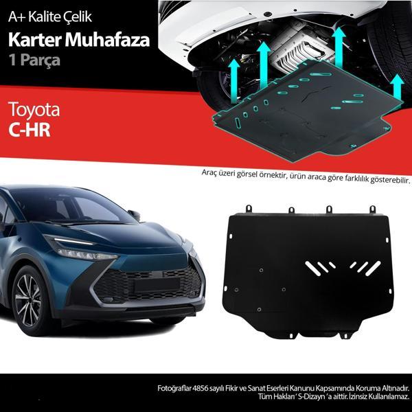 Toyota C-HR Çelik Karter Muhafaza 2023 2024 2025 2026 2027 - Image 1
