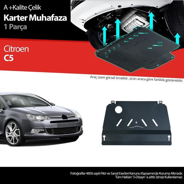 Citroen C5 1.6 Otomatik Ve Manuel Vites Çelik Karter Muhafaza 2008 - 2017 - Image 1