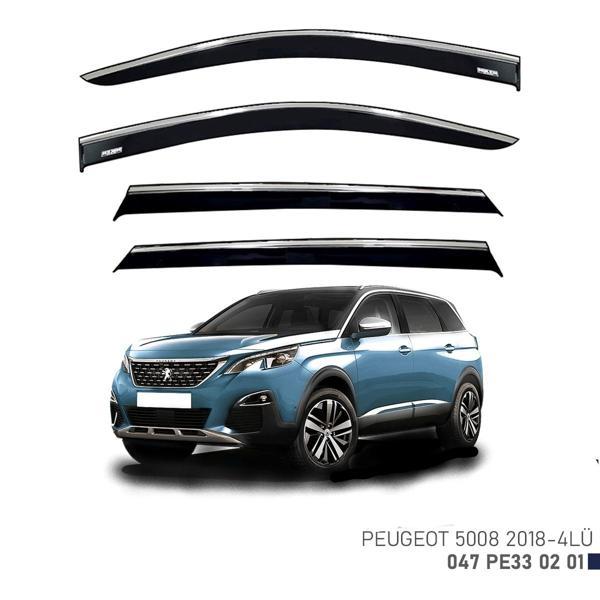PEUGEOT 5008 KROMLU CAM RÜZGARLIĞI 2018 2019 2020 2021 2022 2023 2024 2025 - Image 1