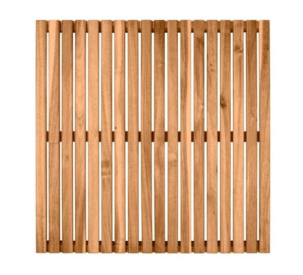 Saban Bambu Paspas İç ve Dış Mekan Duş,Banyo,Havuz 55 x 55 cm - Image 1