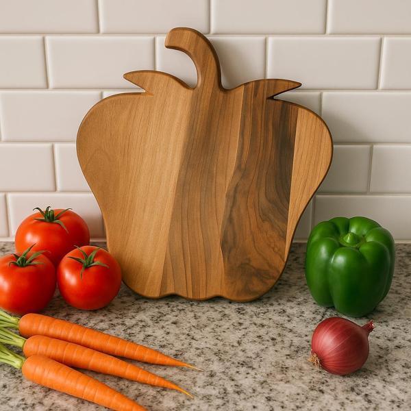 Saban Kesme Tahtası Ahşap 33 x 25 Cm T5 - Image 1