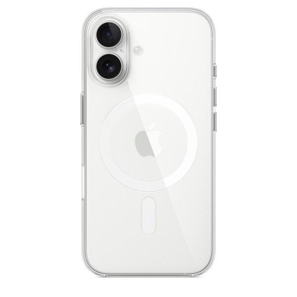 iPhone 16 Plus Uyumlu MagSafe özellikli Şeffaf Kılıf - Image 1