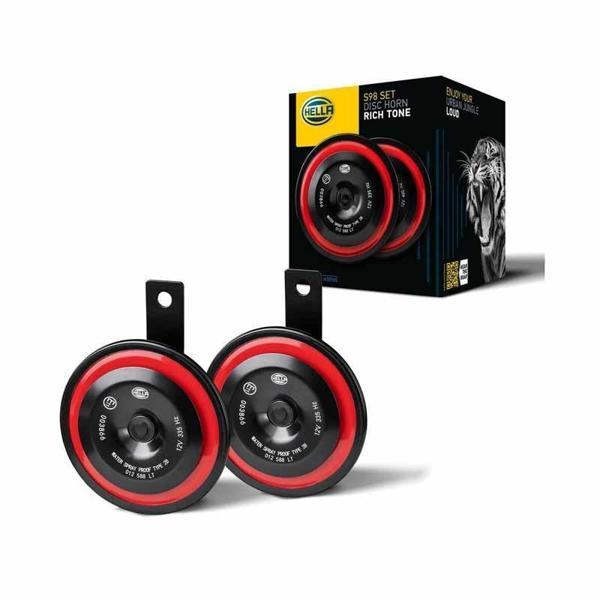 Hella Düsük/Yüksek Ton Korna 12V 335-400HZ 115 DBA 3AM012588-341 - Image 1
