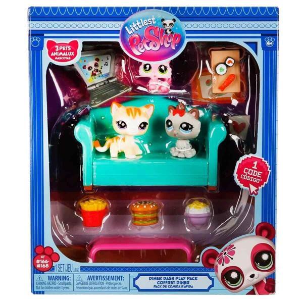 6360 SUN-Littlest Pet Shop Minişler Lokanta Oyun Seti - Image 1