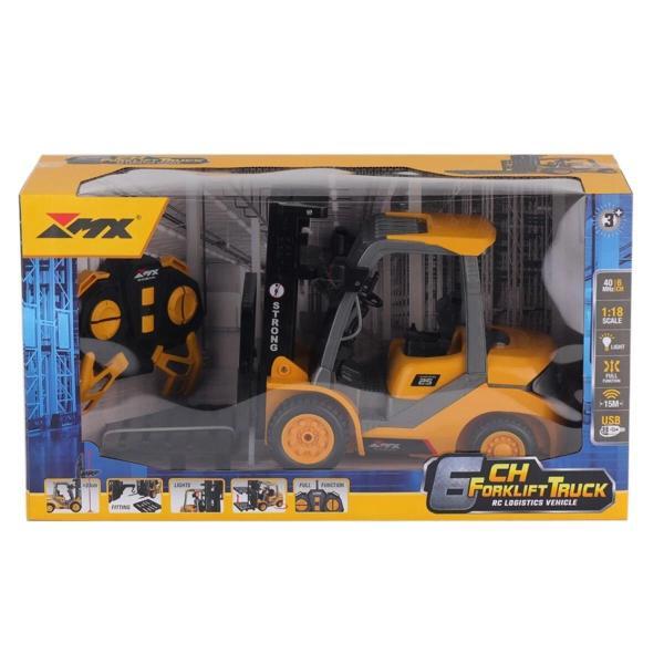 5088 SUN-1:24 IŞIKLI USB ŞARJZLI UZAKTAN KUMANDALI BULDOZER - Image 1