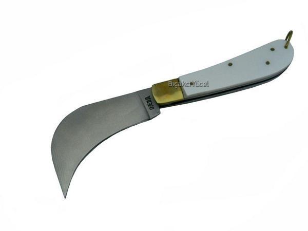 Sedef Eğri Kablo / Aşı / Bahçe Çakısı - 17 cm - Image 1