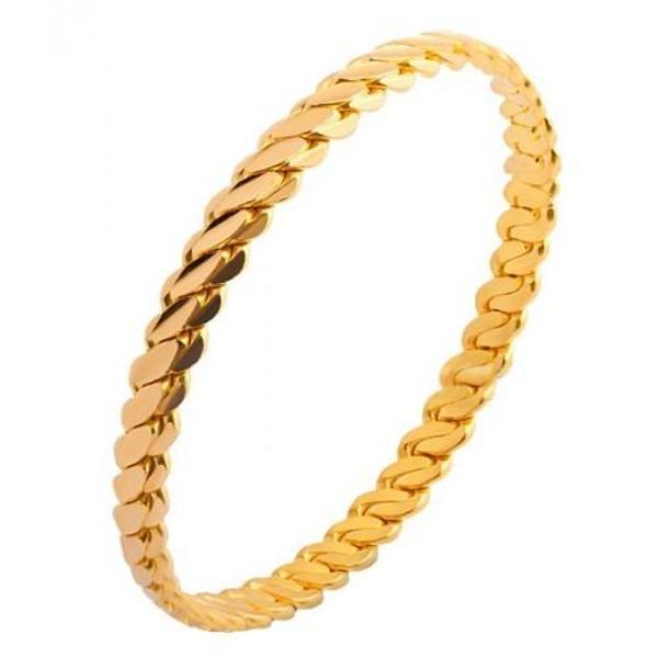 22 Ayar Üçlü Burma 26 Gr Bilezik - Image 1