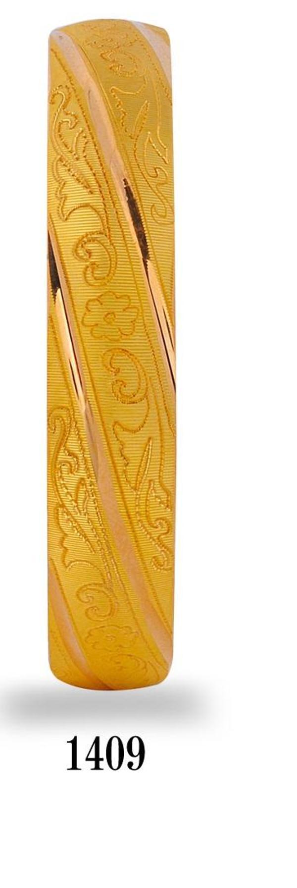 22 Ayar Şarnel 15 gr Bilezik - BLK1409 - Image 1