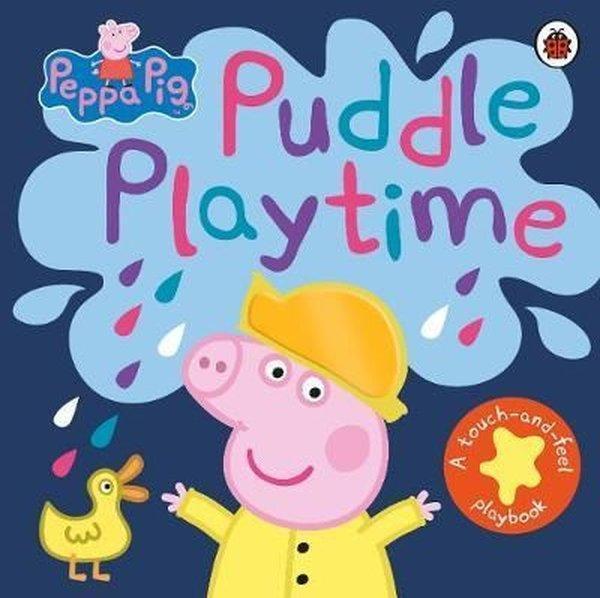 Peppa Pig: Puddle Playtime: A Touch-and-Feel Playbook - Ladybird Books - Image 1