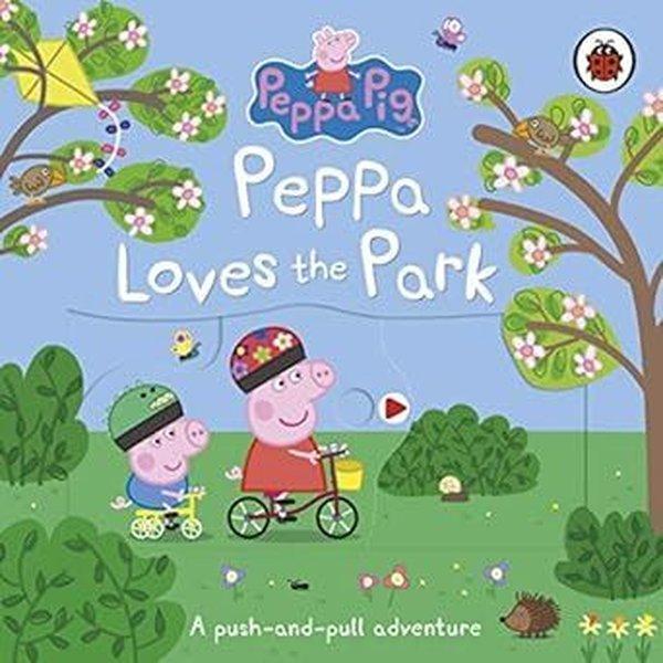 Peppa Pig: Peppa Loves The Park: A push-and-pull adventure - Penguin Random House Children's UK - Image 1