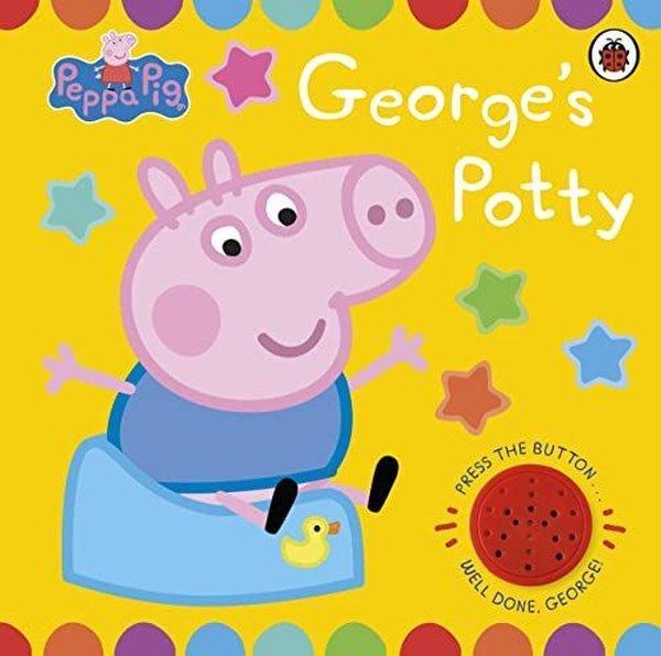 Peppa Pig: George's Potty : A noisy sound book for potty training - Penguin Random House Children's UK - Image 1