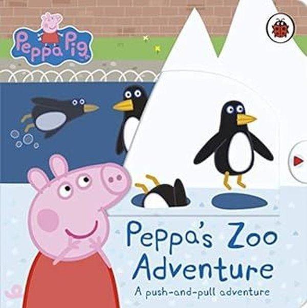Peppa Pig: Peppa's Zoo Adventure : A push-and-pull adventure - Penguin Random House Children's UK - Image 1