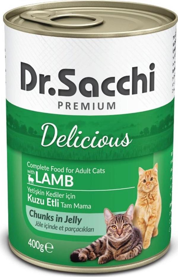 Dr.Sacchi Kuzu Etli Kedi Konservesi 400 Gr - Image 1