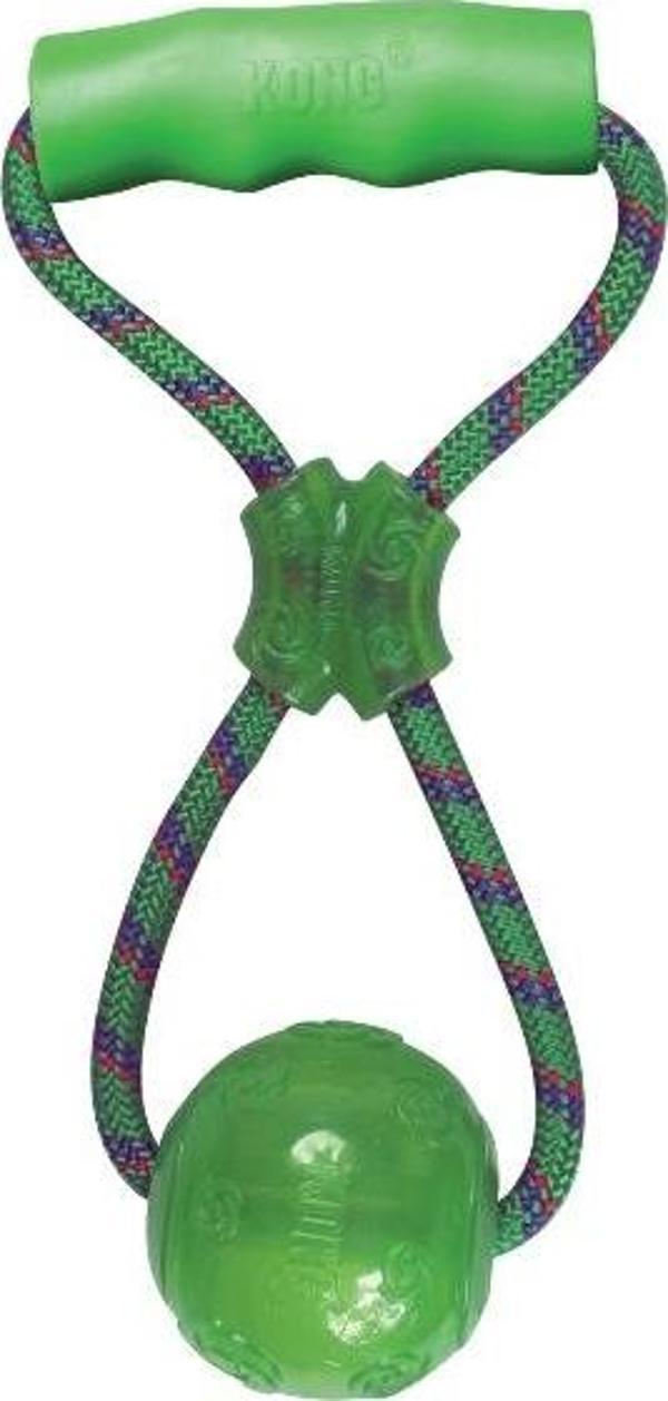 Kong Köpek Tutamaçlı Sesli Oyun Topu L 32cm - Image 1