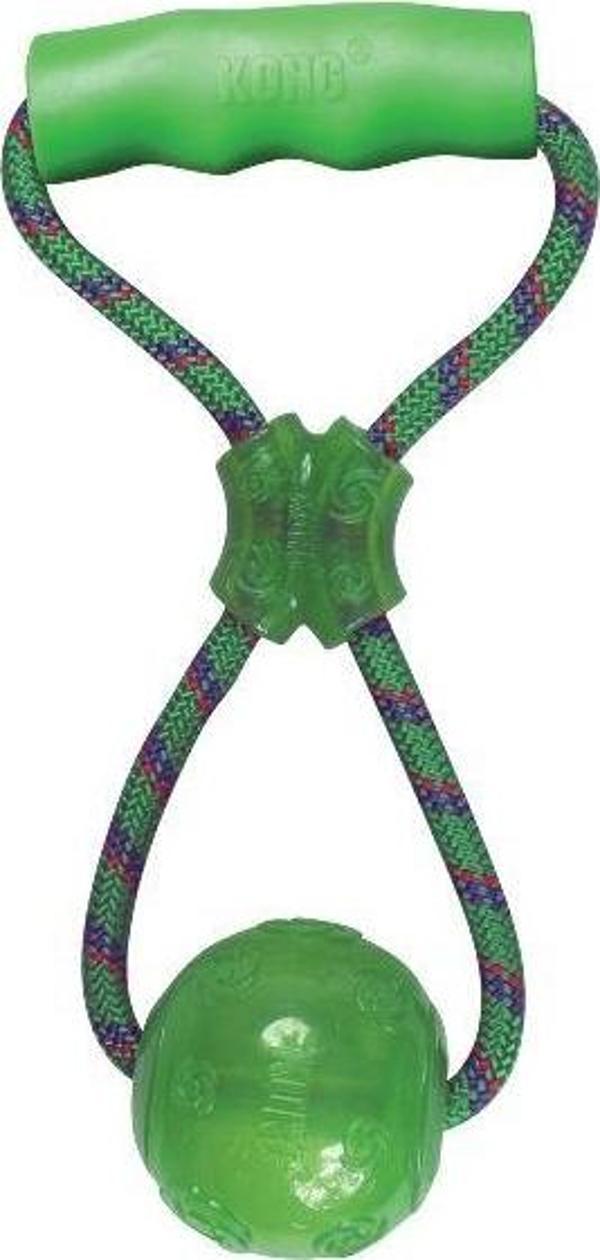 Kong Köpek Tutamaçlı Sesli Oyun Topu M 27cm - Image 1