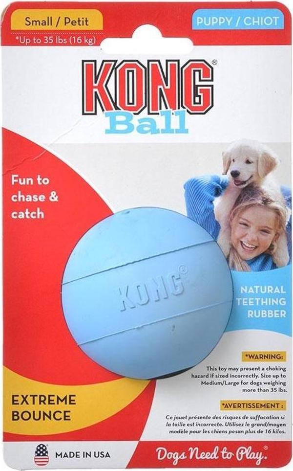 Kong Yavru Köpek Delikli Top S 6,5cm - Image 1