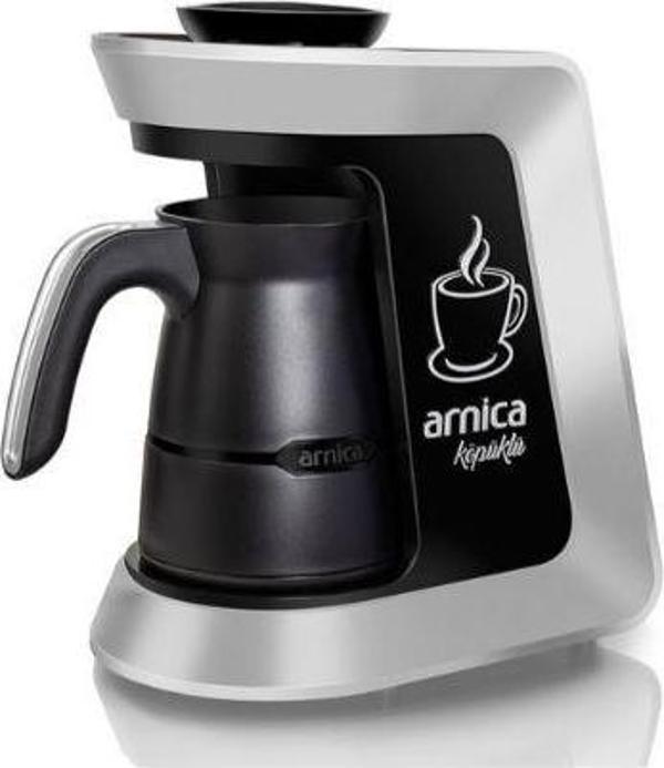 Arnica Köpüklü Otomatik Türk Kahve Makinesi Silver - Image 1