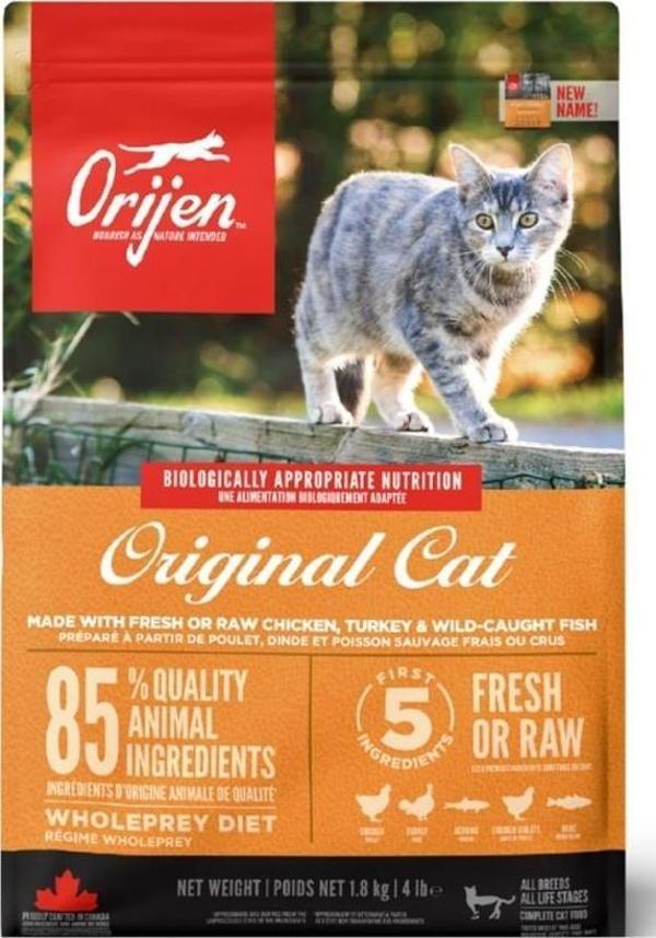 Orijen Original Cat Tüm Yaşam Evreleri İçin Kedi Maması 1,8 Kg - Image 1