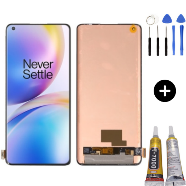 Oneplus 8 Pro Uyumlu HK Lcd Ekran Dokunmatik + Montaj Seti - Image 1