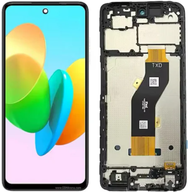 Tecno Spark 20C Uyumlu Çıtalı Servis Lcd Ekran Dokunmatik - Image 1