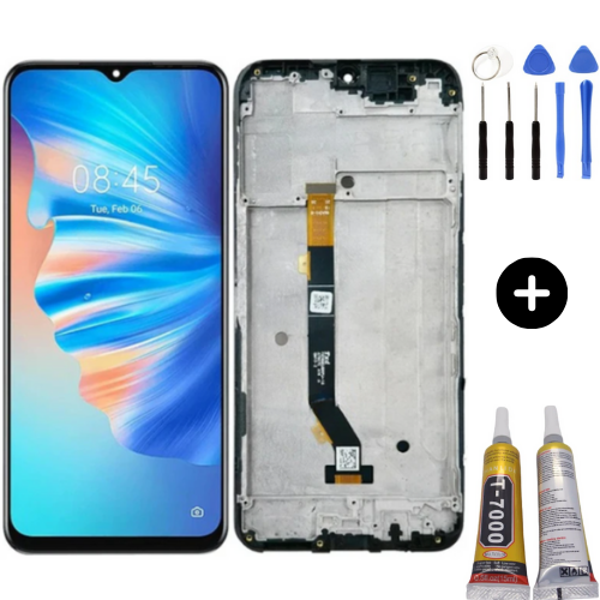 Tecno Spark 8T Uyumlu Çıtalı Lcd Ekran Dokunmatik + Montaj Seti - Image 1