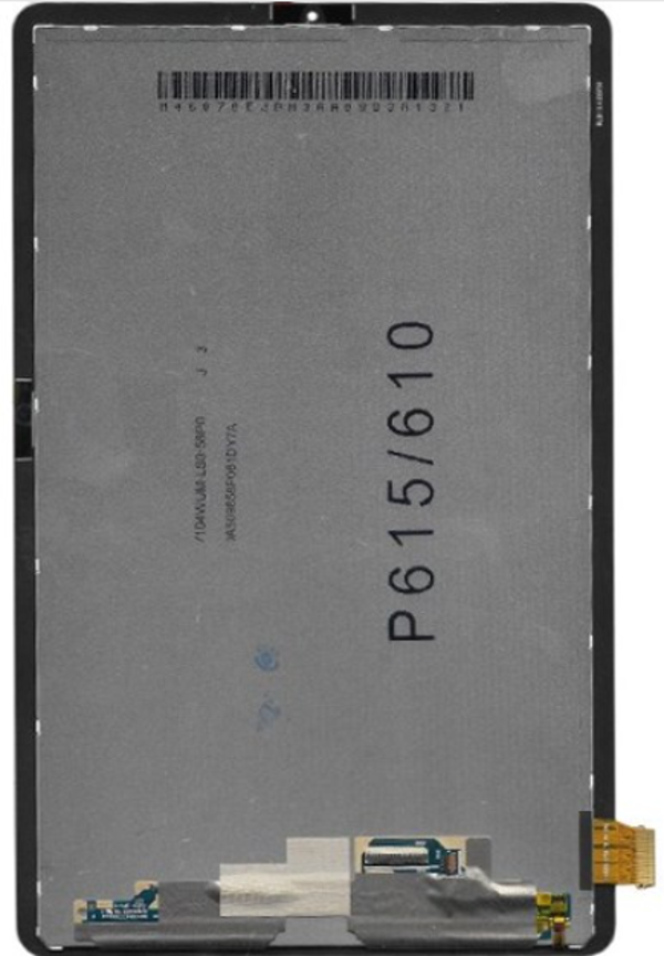 Samsung Galaxy Tab S6 Lite SM-P610 Uyumlu Servis Dokunmatik Set Siyah - Image 1