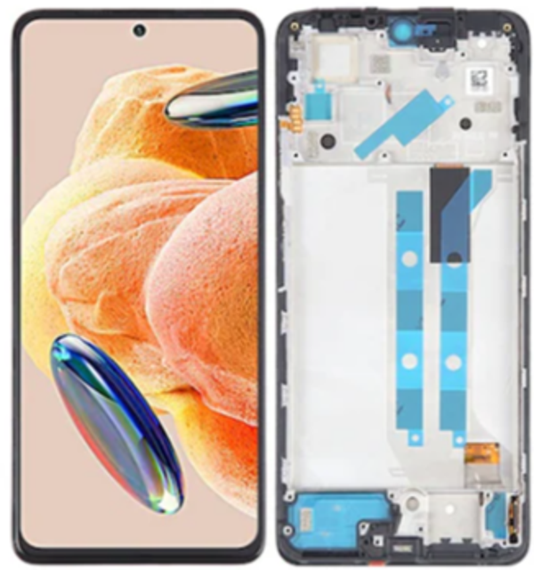 Xiaomi Redmi Note 12 Pro 4G Uyumlu Çıtalı Servis Lcd Ekran Dokunmatik   - Image 1