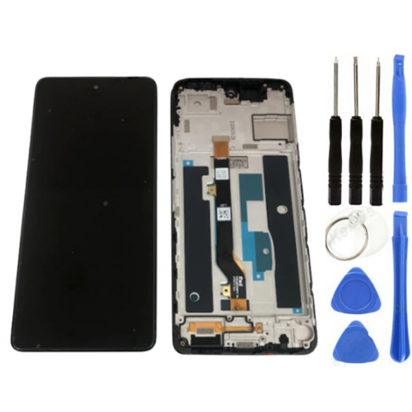 Tecno Pova 5 Uyumlu Çıtalı HK Lcd Ekran Dokunmatik + Tamir Seti - Image 1