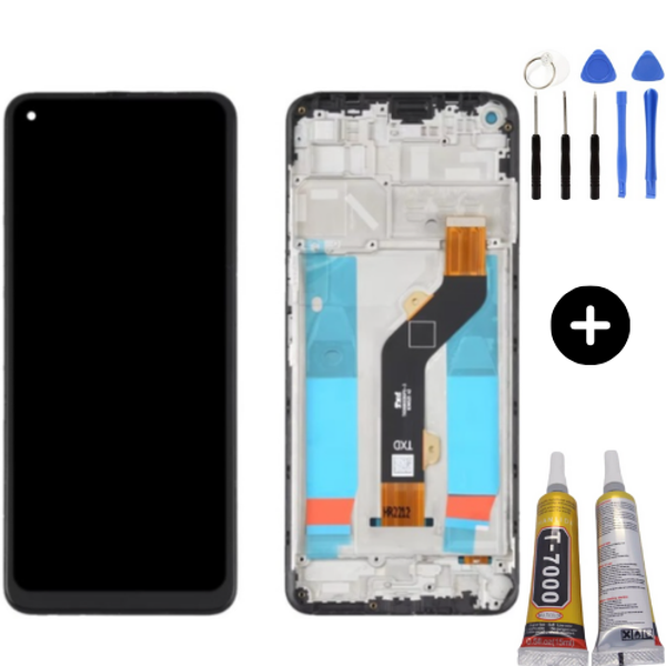 Tecno Pova Uyumlu Çıtalı OLED Lcd Ekran Dokunmatik + Montaj Seti - Image 1