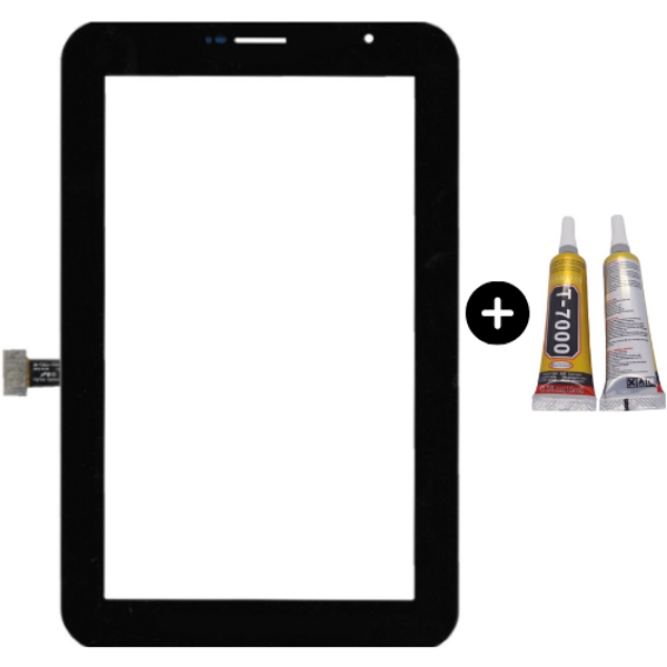 Samsung Galaxy Tab 2 SM-P3105 Uyumlu HK Dokunmatik Siyah + B7000 - Image 1