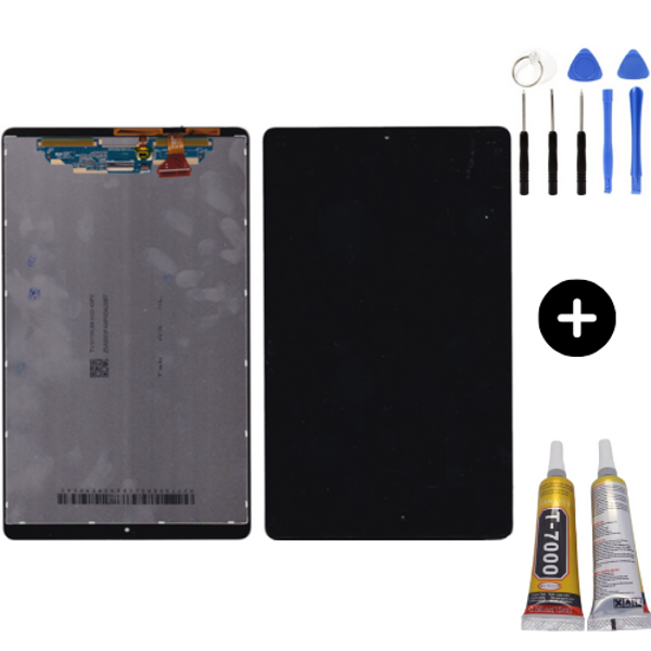 Samsung Galaxy Tab A3 XL SM-T510 Uyumlu Servis Dokunmatik Set Siyah + Montaj Seti - Image 1