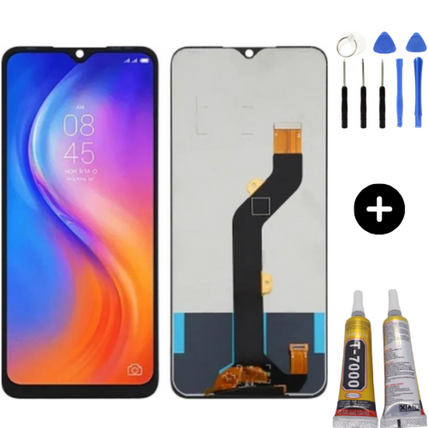 Tecno Spark 6 Air Uyumlu OLED Lcd Ekran Dokunmatik + Montaj Seti - Image 1