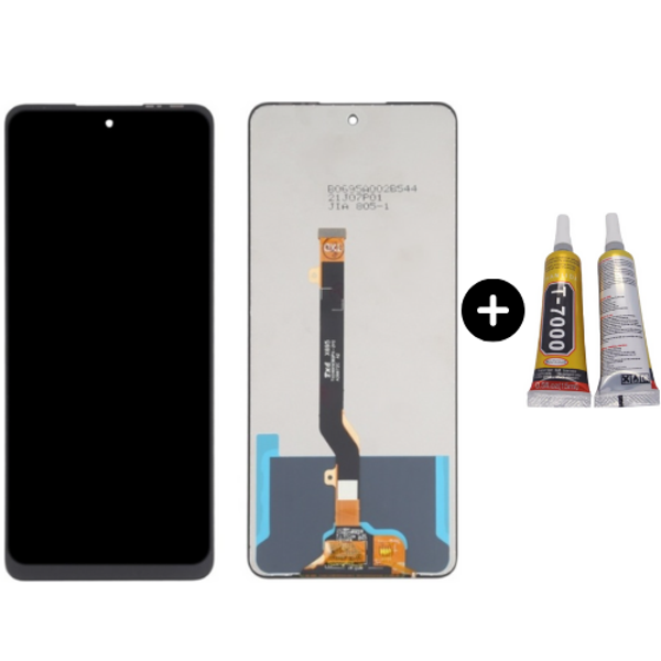 Tecno Camon 18 Uyumlu Servis Lcd Ekran Dokunmatik + B7000 - Image 1