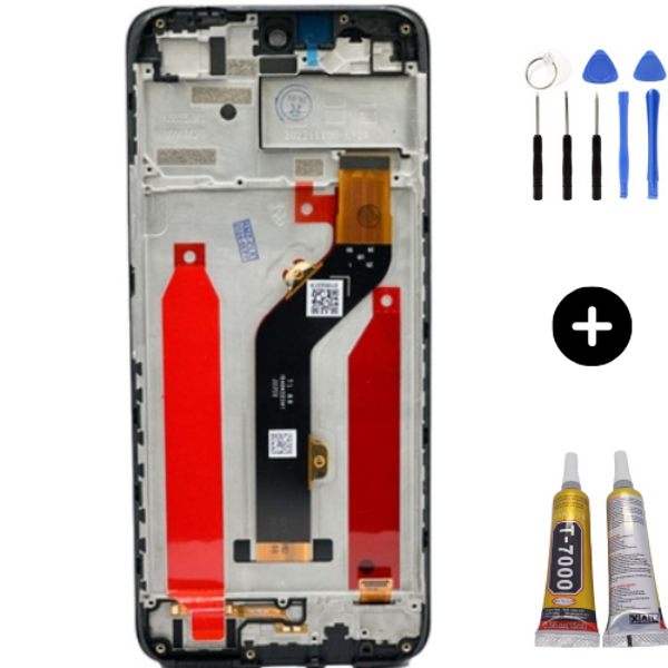 İnfinix Hot 20 Play Uyumlu Çıtalı Lcd Ekran Dokunmatik + Montaj Seti - Image 1