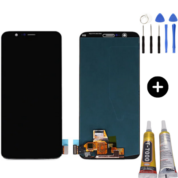 Oneplus 5T Uyumlu Lcd Ekran Dokunmatik + Montaj Seti - Image 1