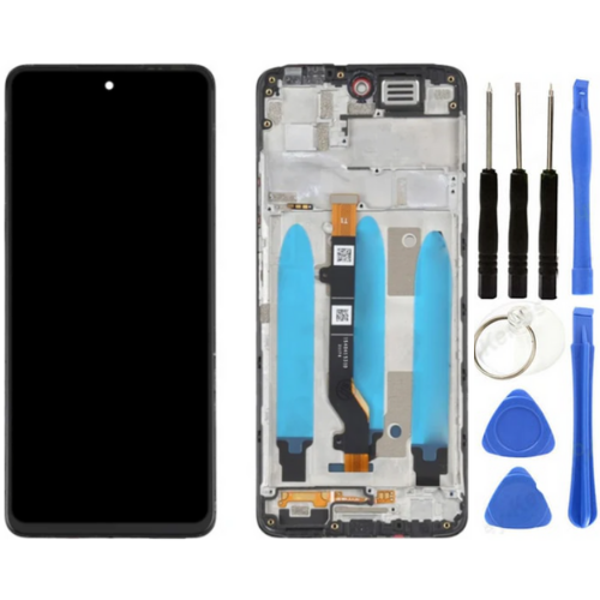 Tecno Spark 8 Pro Uyumlu Çıtalı Lcd Ekran Dokunmatik + Tamir Seti - Image 1