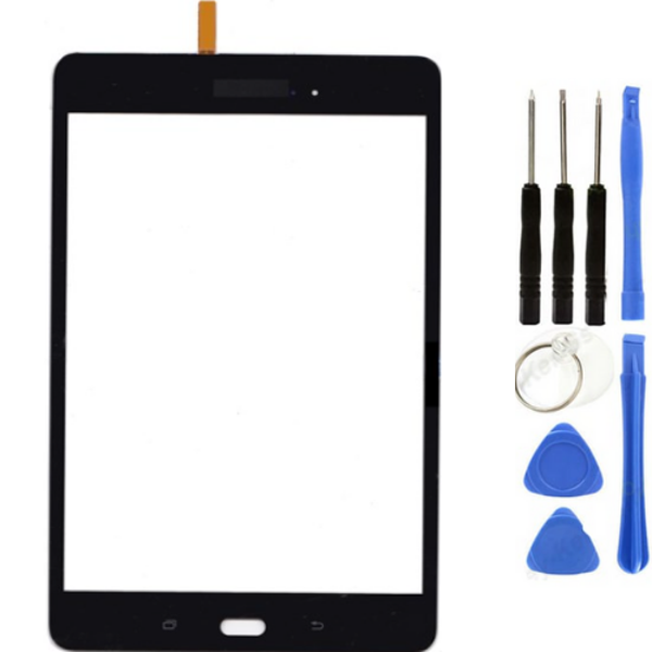 Samsung Galaxy Tab  SM-T350 Uyumlu A Kalite Dokunmatik Siyah + Tamir Seti - Image 1